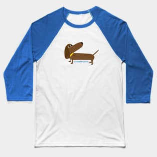 Dachshunds Rock Baseball T-Shirt